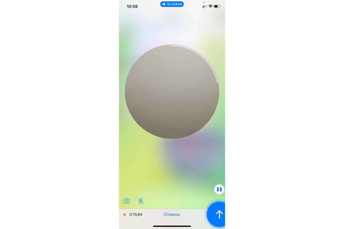 How to record a Telegram circle video directly on the main camera (and make it look cool)